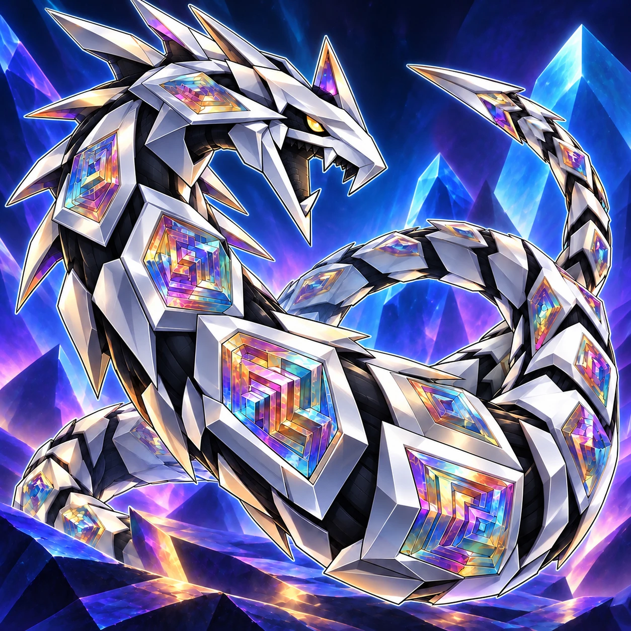 Cyber Dragon Prisma artwork