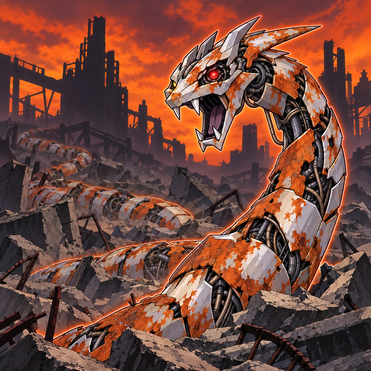 Cyber Dragon Rust artwork
