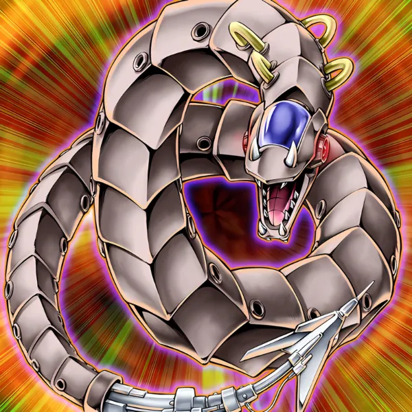 Cyber Ouroboros, original artwork from Phantom Darkness (PTDN)