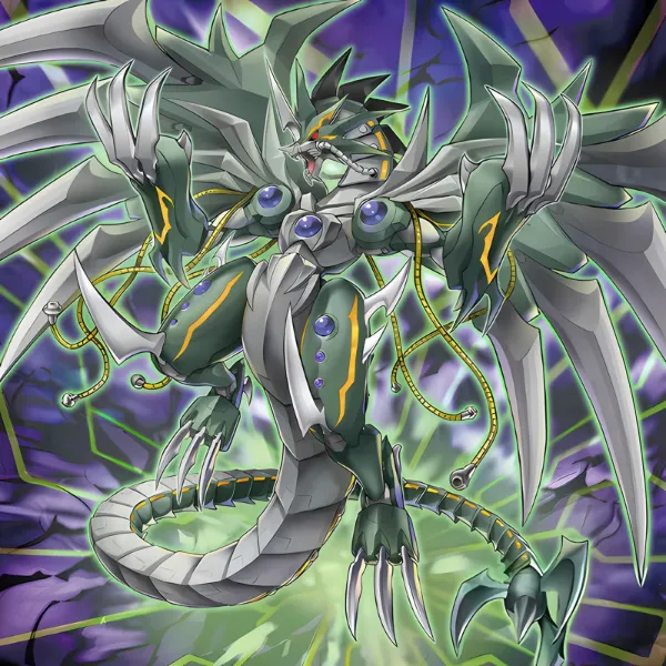 Cyberdark Wurm (Wurm Cyberoscuro), original artwork from Alliance Insight (ALIN)