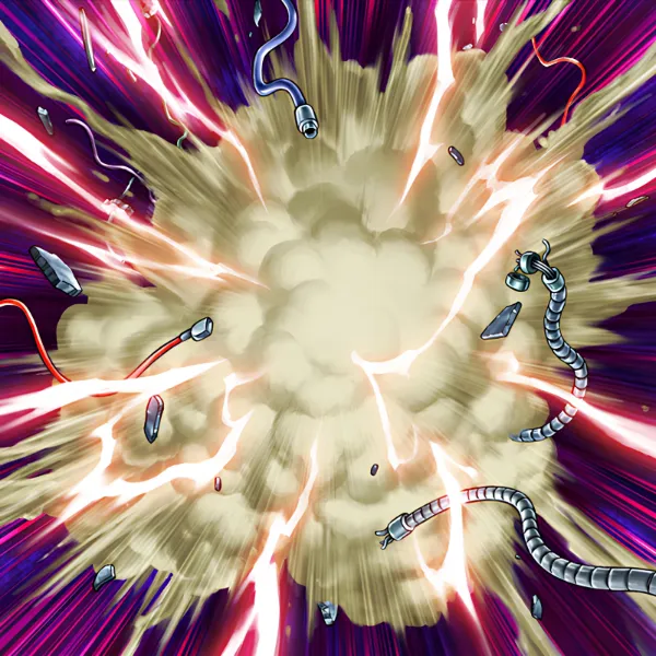 Overload Fusion (Fusione Sovraccarico), original artwork from Power of the Duelist (POTD)