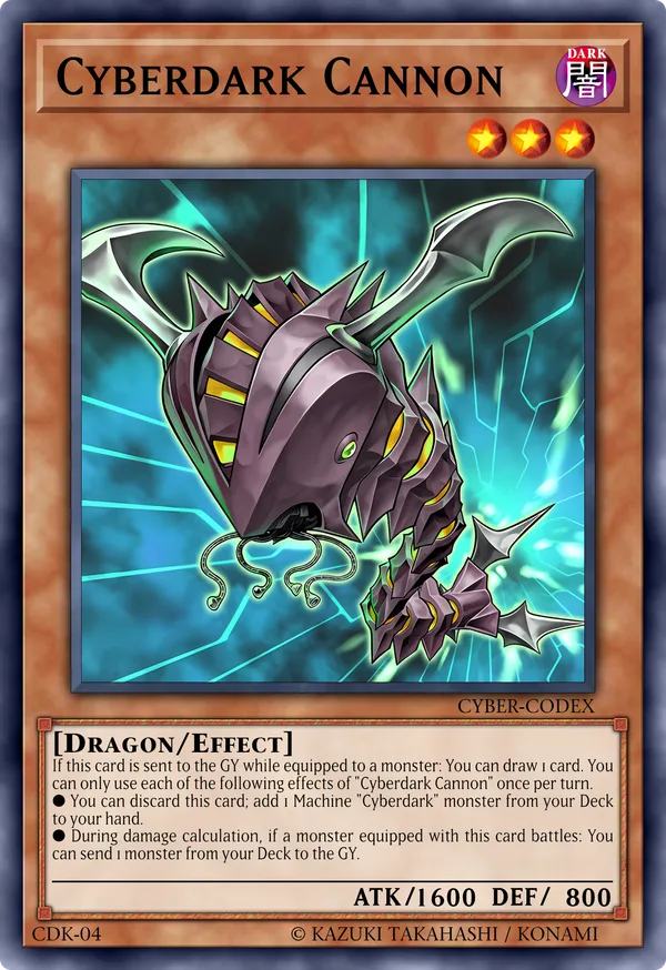 Cyberdark Cannon (Cannone Cyberoscuro)