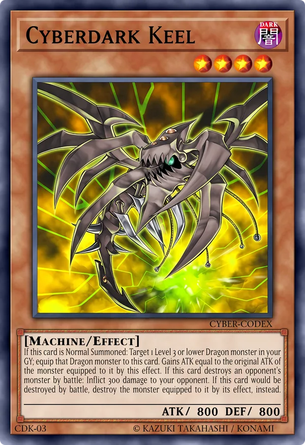 Cyberdark Keel (Scheletro Cyberoscuro)
