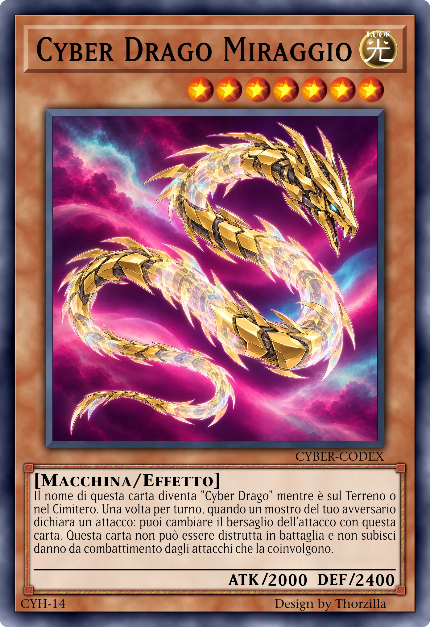 Carta di Cyber Drago Miraggio