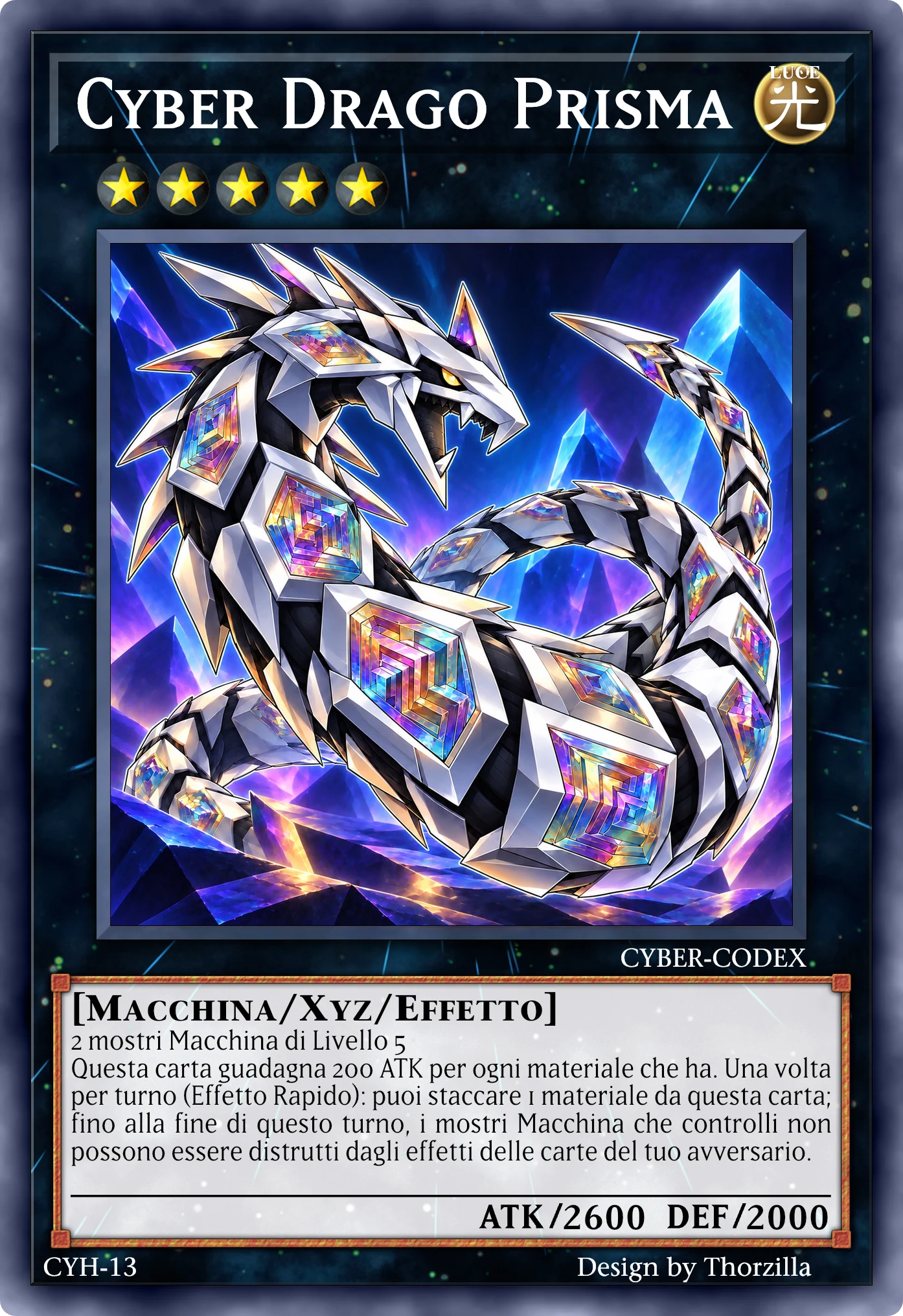 Carta di Cyber Drago Prisma