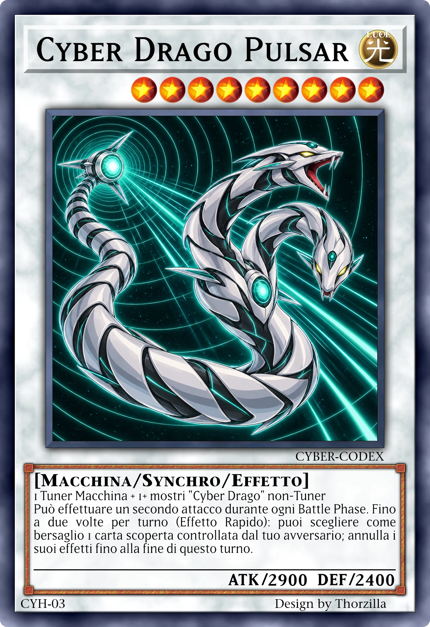 Carta di Cyber Drago Pulsar