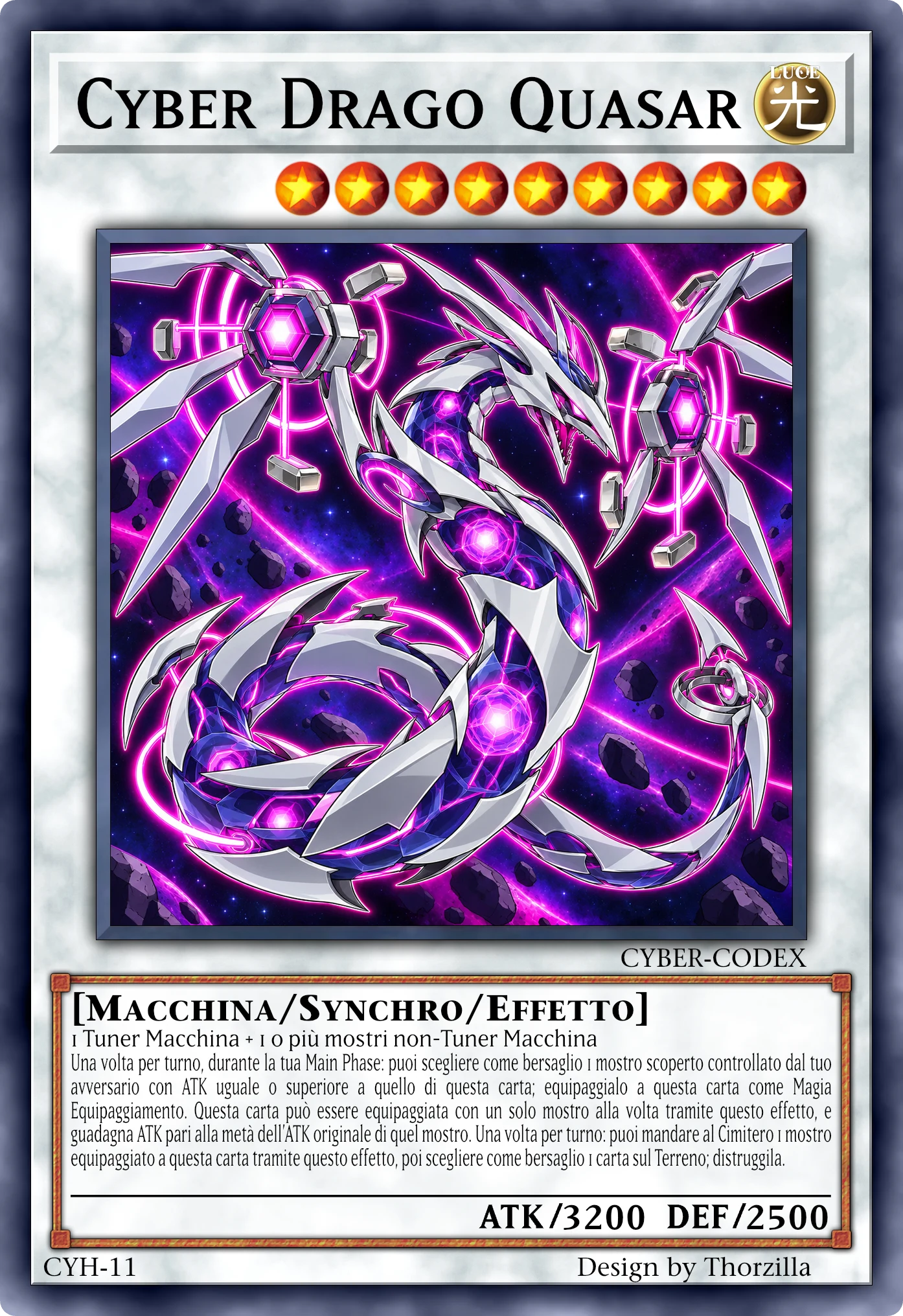 Carta di Cyber Drago Quasar
