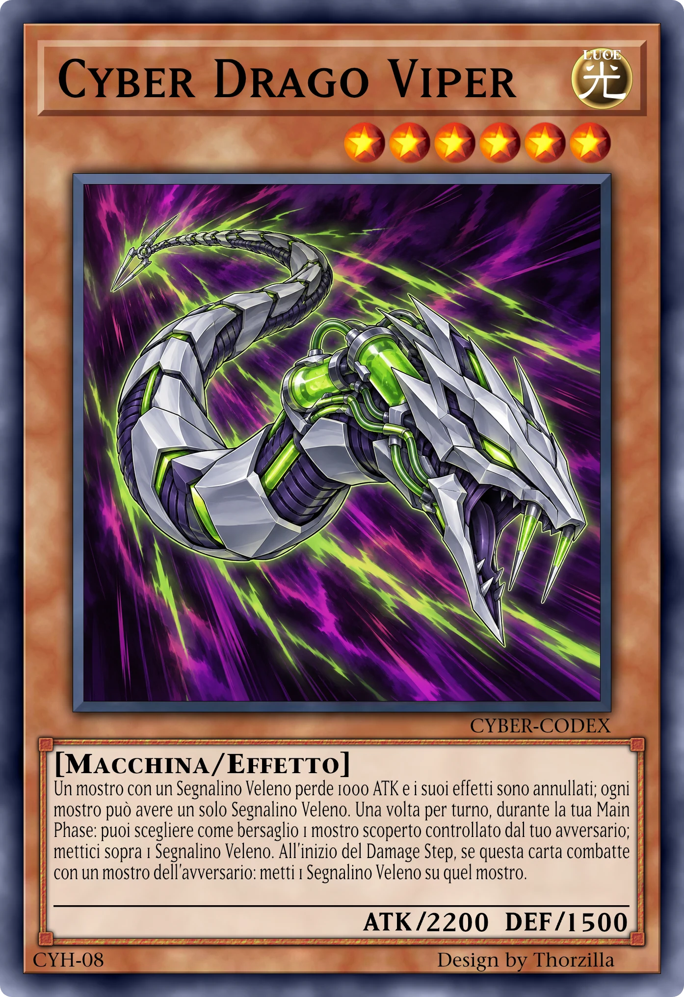 Carta di Cyber Drago Viper