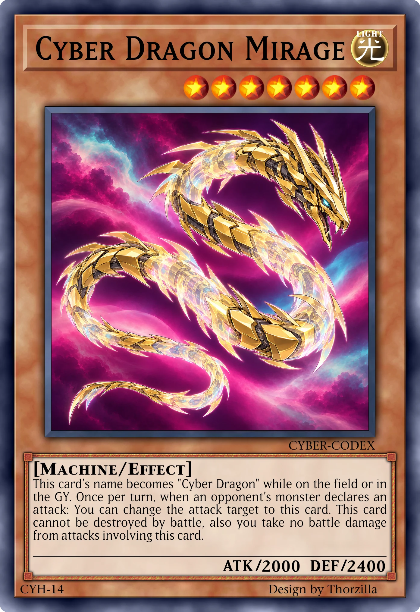 Cyber Dragon Mirage card
