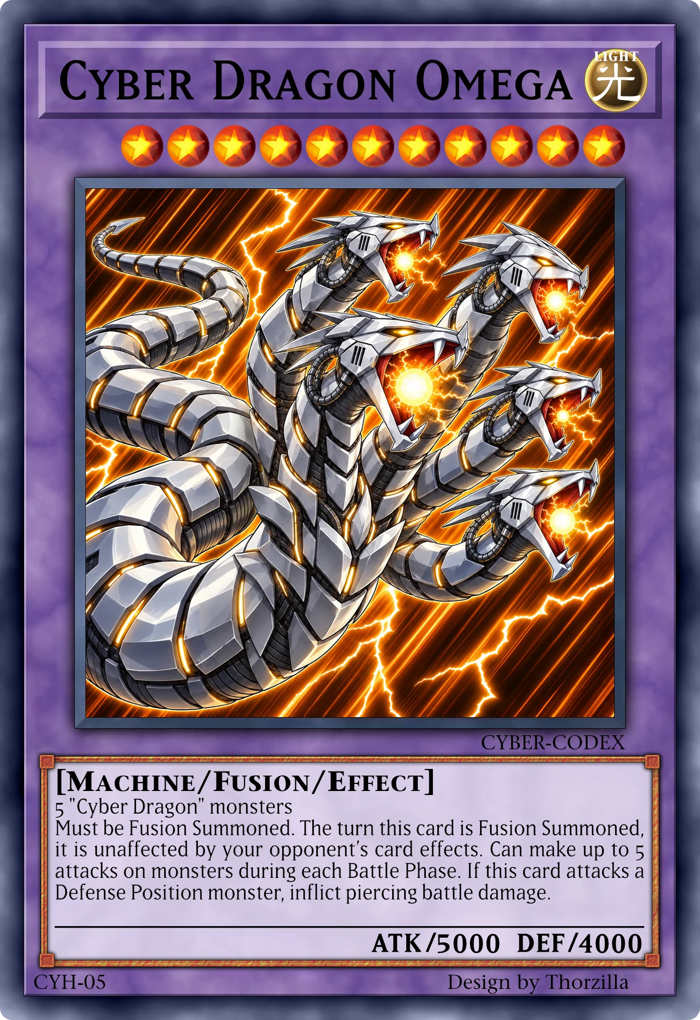 Cyber Dragon Omega card