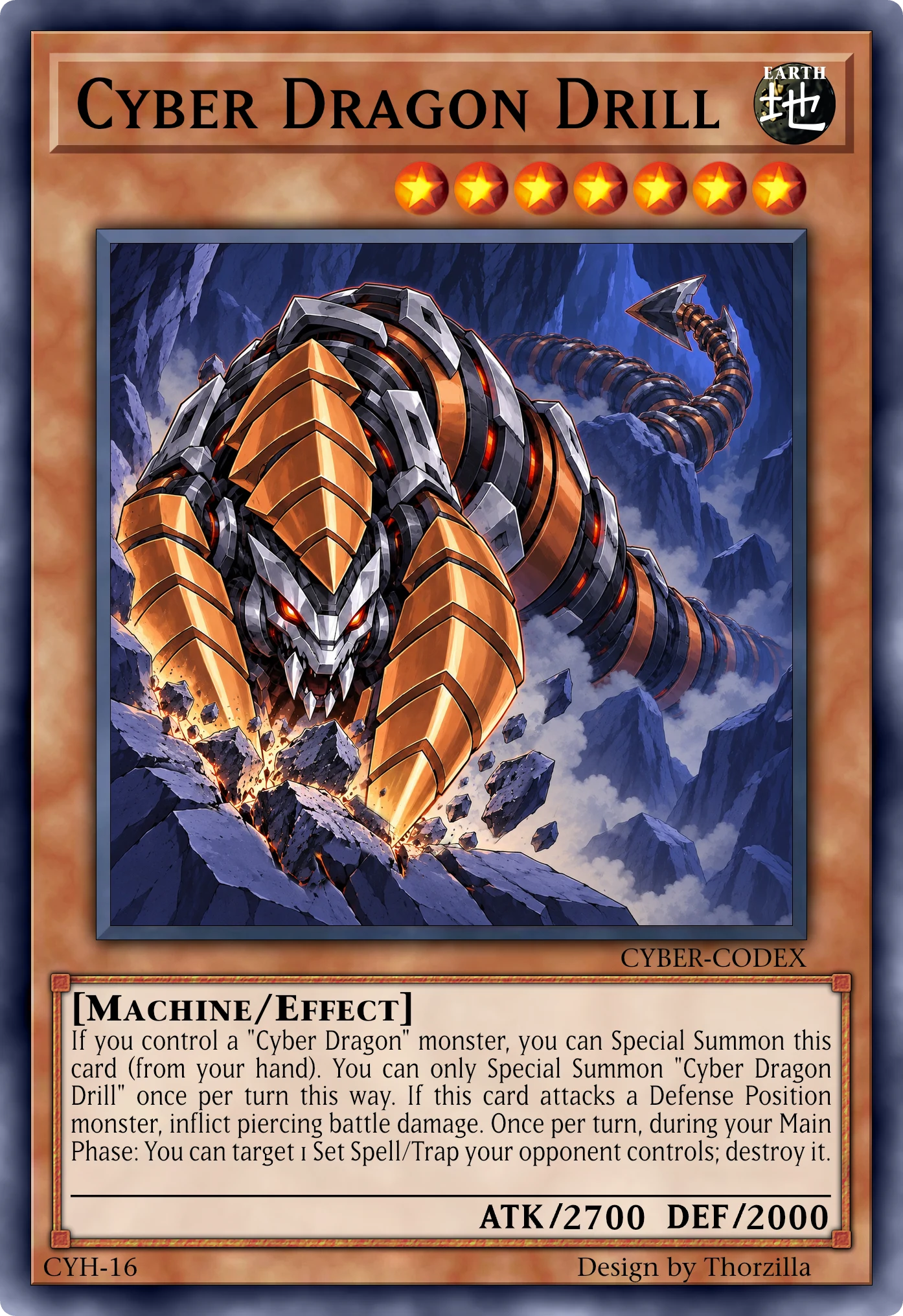 Cyber Dragon Drill card