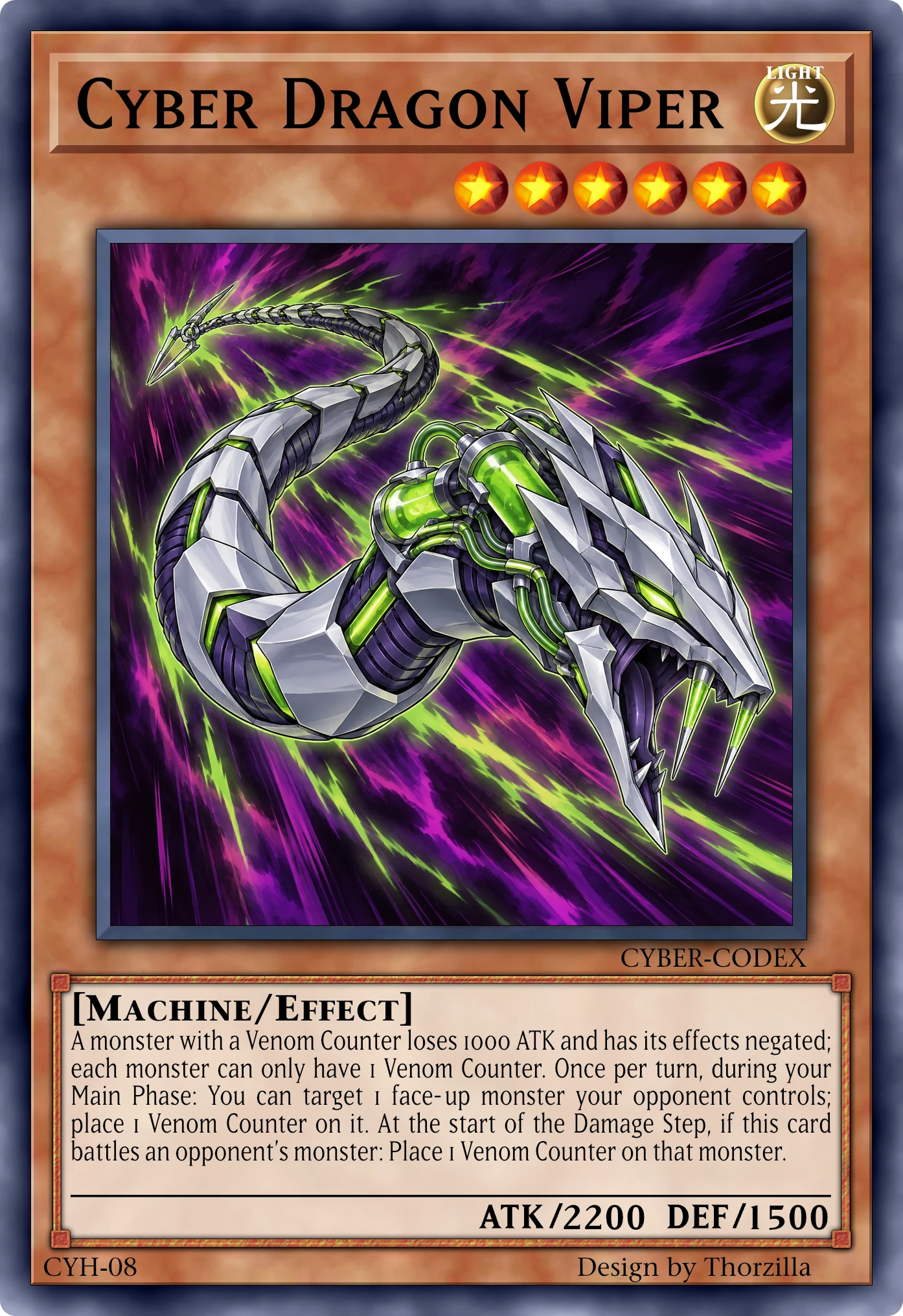 Cyber Dragon Viper card