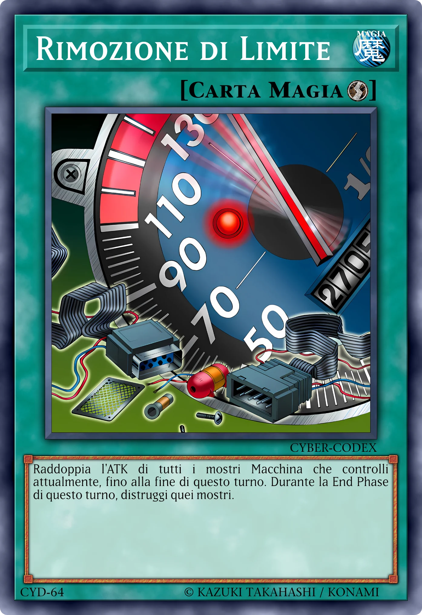 Carta Rimozione di Limite (Limiter Removal) ricostruita: Magia Rapida