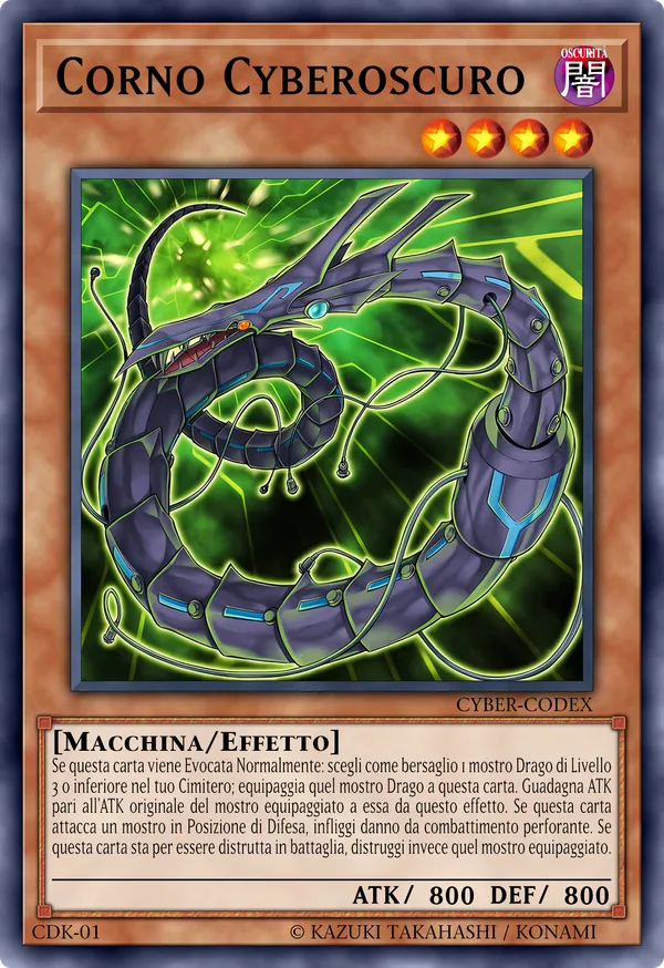 Corno Cyberoscuro (Cyberdark Horn)