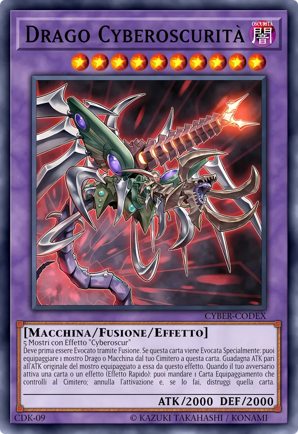Drago Cyberoscurità (Cyberdarkness Dragon)